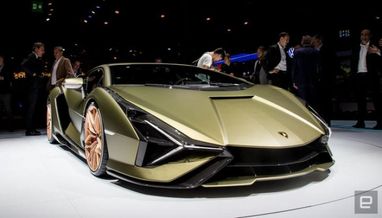 Lamborghini представила перший гібридний суперкар