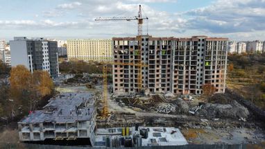 Кількість нових черг житлових комплексів скоротилася в Україні вдвічі у 2022 році – ЛУН
