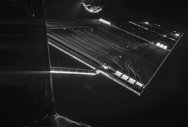 Космический зонд Rosetta сделала свое первое селфи(ФОТО)