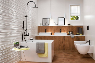 Чорний колір — головний тренд у дизайні ванних кімнат 2019-2020