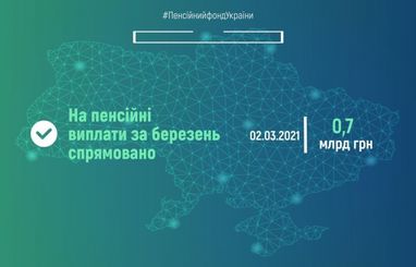 В Україні почали фінансування пенсій березня