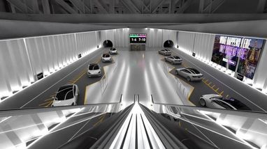 Ілон Маск показав дизайн тунелю The Boring Company під Лас-Вегасом