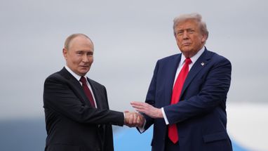 Дональд Трамп и путин