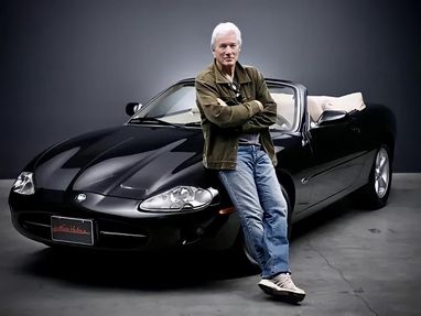 Річард Гір і кабріолет Jaguar XK8 1999 року