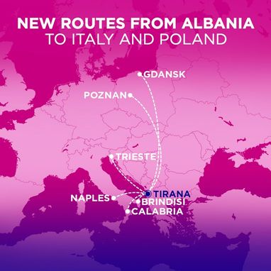 Новые авиарейсы Wizz Air на лето 2023 года / Фото twitter