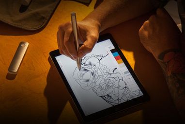 Изобретены карандаш и линейка для рисования на iPad - Adobe Ink и Slide