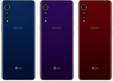 LG анонсировала линейку дизайнерских смартфонов Velvet (фото)