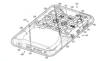 Компания Apple запатентовала полностью стеклянный iPhone (схема)