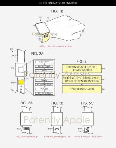 Apple Watch оснастять розумними ремінцями (схема)