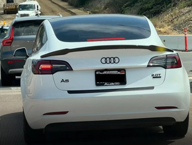 Некоторые владельцы Tesla сменяют логотипы своих авто в знак протеста. Фото: Electrek