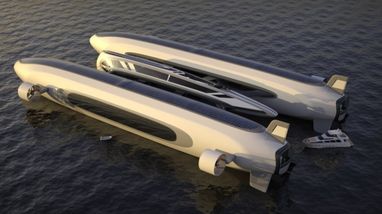 В Италии создали концепт «летающей яхты»