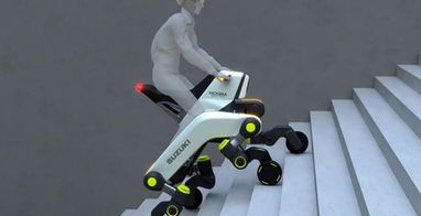 Suzuki представила 4-колісний транспортний засіб, який зможе підніматися сходами