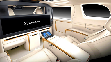 Lexus представил обновленный роскошный минивэн (фото)