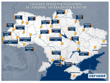 Українці заплатять податок на нерухомість: скільки доведеться віддати в 2017-му і коли злетять ставки