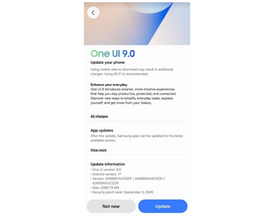 Бюджетные смартфоны Samsung стали получать Android 17