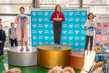 Мегабанк виступив спонсором чемпіонату з плавання серед дітей