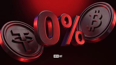 001k. bot запускає акцію: обмін USDT ↔ BTC в обох напрямках із комісією 0%