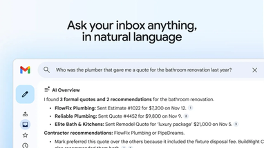 Google добавляет новые ИИ-функции в Gmail и переходит к «эпохе Gemini»