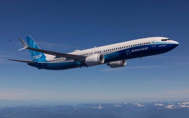 Акции Boeing упали на 9% после инцидента с лайнером 737 Max