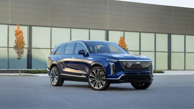 Опубликовано первое изображение нового электрического кроссовера Cadillac Vistiq (фото)