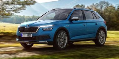 Skoda представит внедорожную версию компактного кроссовера Kamiq (фото)