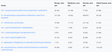 Фінансову звітність відкрито: найуспішніші українські бізнеси (інфографіка)