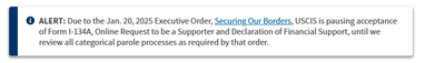 У США призупинили програму для українських біженців U4U