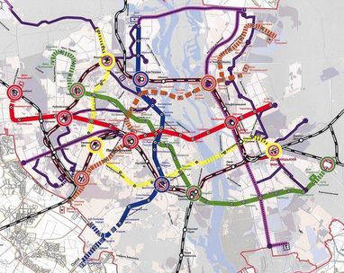 Дві нові гілки метро і два мости через Дніпро: в Києві представлено проект Генплану столиці