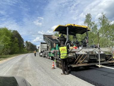 В Волынской области в рамках «Большого строительства» начали реконструкцию дороги к Шацким озерам
