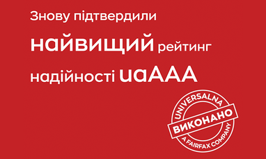 Подтверждение рейтинга uaAAA