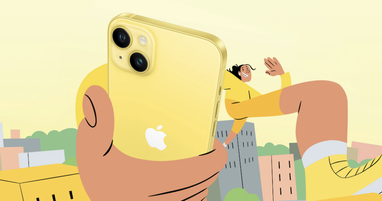 Apple представила желтые iPhone 14/14 Plus