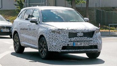 Kia Sorento в Европе станет гибридом (фото)