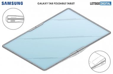 Новый складной планшет Samsung
