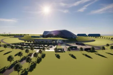 Изображение площадки Rolls-Royce SMR в Уайлфе на Англии, Северный Уэльс. / Rolls-Royce & LinkedIn