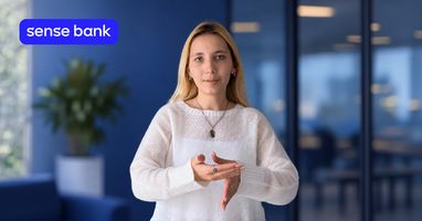 Sense Bank запустив відеоконсультації українською жестовою мовою