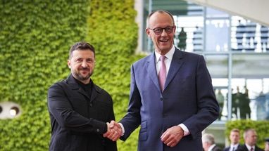 Владимир Зеленский и Фридрих Мерц