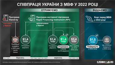 Сколько денег и по каким программам Украина получила от МВФ в этом году