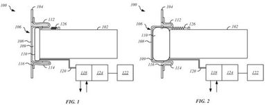 Apple разработала выдвижные бамперы для самоуправляемого автомобиля