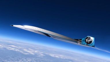 Virgin Galactic показала дизайн найшвидшого пасажирського літака (фото)