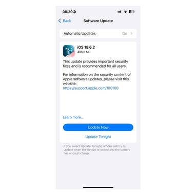 Apple випустила нове оновлення безпеки для користувачів iPhone та iPad