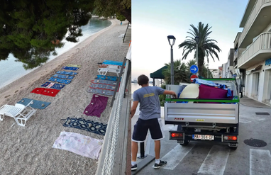 На найпопулярнішому курорті Хорватії заборонили заздалегідь займати пляжні місця