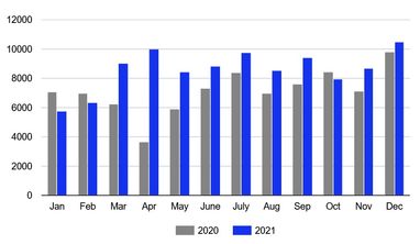 Украинский авторынок: топ-10 самых продаваемых марок 2021 года (инфографика)