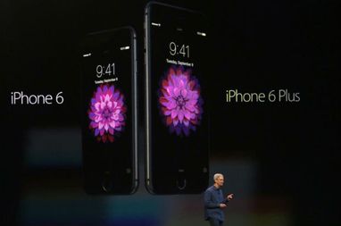 Apple представила долгожданные iPhone 6 и умные часы Apple Watch (ФОТО, ВИДЕО)