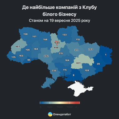 Клуб білого бізнесу скорочується — чверть компаній вилучено з переліку