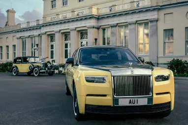 Rolls-Royce представил эксклюзивный седан Phantom Goldfinger в честь фильма о Джеймсе Бонде