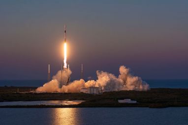 SpaceX запустил спутники Starlink V2 Mini нового поколения