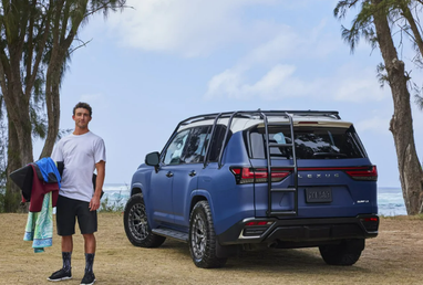 Lexus презентував оригінальний пляжний позашляховик (фото)