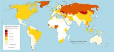Україна лідирує за кількістю шкідливих сайтів, - Microsoft