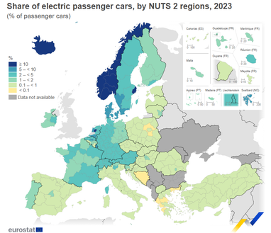 Скільки легкових автомобілів на одного мешканця ЄС (інфографіка)