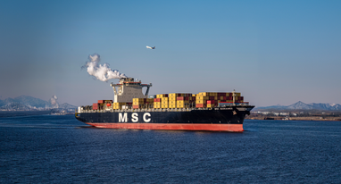 В порт Одессы прибыл первый с февраля 2022 года контейнеровоз мирового гиганта MSC